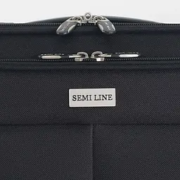 Валіза Semi Line 24" (M) Black/Blue Lines (T5753-2) - мініатюра 8