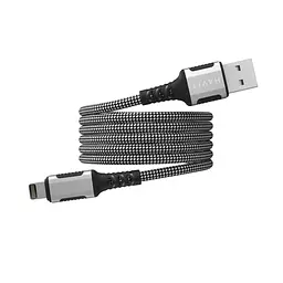 Кабель Havit CB6299 2.4A USB - Lightning 1 м чорний (HV-CB6299) - мініатюра 3