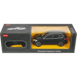 Машинка Rastar Porsche Cayenne Turbo 1:24 Чорний - мініатюра 9