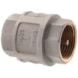 Клапан зворотний Koer (нікельований) 1" Koer KR.172.N KR2769