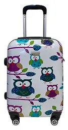 Валіза середня Worldline Airtex 809 Hibou полікарбонат 64×45×26 см 60 л Різнокольорова - мініатюра 7