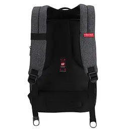 Рюкзак міський Tigernu T-B3142 з USB портом та відсіком для ноутбука до 17'' 18л Grey (19384) - мініатюра 4