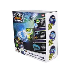 Набір Auldey VI Starter Battle Set Золотий Воїн Фенікс проти Сліпучий Леопард Gold Warrior P Infinity Nado det0018408 - мініатюра 4
