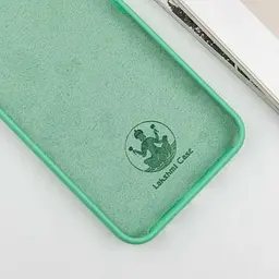 Чохол Silicone Cover Ummi Lakshmi Full Camera (AA) для Xiaomi Redmi Note 14 4G (Int. version) Ментоловий / Mint - мініатюра 2