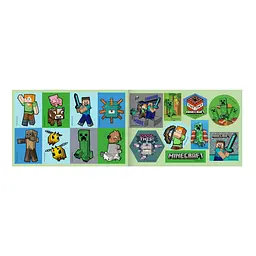 Розмальовка A4 Minecraft 8стор. з наліпками 743221/Yes/ - мініатюра 3