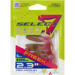 Силикон Select Freek 2.3" 900 FE (8 шт/уп) - миниатюра 2