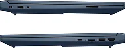 HP Victus 15-fa2042ua 15.6" FHD IPS,300n/i5-13420H (4.6)/16Gb/SSD1Tb/RTX 3050, 6GB/DOS/Синій - мініатюра 5