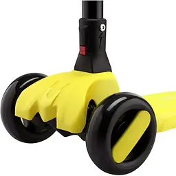 Самокат Miqilong Fargo триколісний жовтий (FARGO-135-YELLOW) - мініатюра 10
