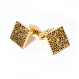 Запонка Handmade 1,5х1,5 см acs0011913 - мініатюра 2