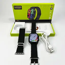 Смарт-годинник Saiya SY9 Ultra2 Amoled+IP67 Black - мініатюра 4