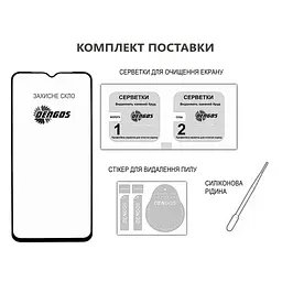 Скло захисне Dengos Full Glue Samsung Galaxy A35 5G (black) (TGFG-344) - мініатюра 3
