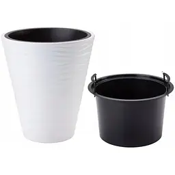 Горщик для квітів Form-Plastic Sahara-40 32 л білий (2722-011)