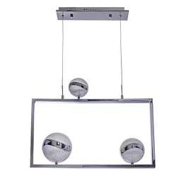 Люстра Brille молекула підвісна LED 25W WW CH (BL-568S/3) - мініатюра 5