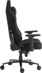 Крісло ігрове GamePro GC775B Black fabric (GC775B) - мініатюра 2