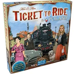 Настільна гра Days of Wonder Квиток на поїзд: Польща (Ticket to Ride: Poland) (англ.) (DOWD0028)