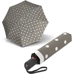 Парасоля Knirps C.205 Medium Duomatic Dot Art Taupe (Kn95 8205 4902)