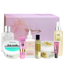 Подарунковий набір косметики для жінок Top Beauty, 8 продуктів