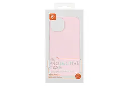 Чохол 2Е Basic для iPhone 14, Liquid Silicone, рожевий 2E teh0019436 - мініатюра 3