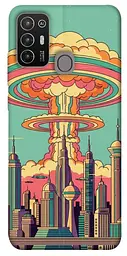 Чохол Demsky Сolorful explosion для ZTE Blade A52