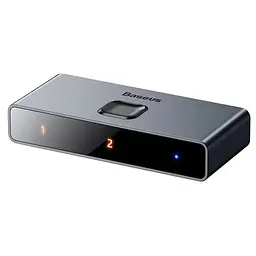 Перехідник HUB Baseus Matrix HDMI Splitter (CAHUB-BC0G) Space Gray - мініатюра 2