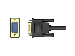 Кабель Vention VGA to VGA 1m Black (DAEBF) - мініатюра 2