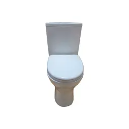 Сидіння для унітаза EUR TS-2585 дюропластове, Soft Close, метал.кріпл. - мініатюра 3