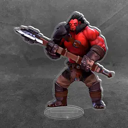 Акрилова колекційна фігурка Dota 2 (Axe 1) 15 см - мініатюра 2