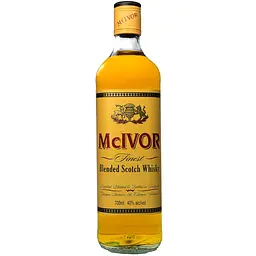 Віскі McIvor Finest Blended Scotch Whisky 40% 0.7 л