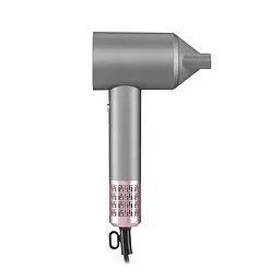 Фен Ardesto Pink Touch, 1600Вт, 2 швидкості, 3темп.режими, іонізація, дифузор, магнітні насадки, сірий+рожевий - мініатюра 8