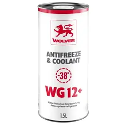 Антифриз Wolver WG12+ червоний 1.5 л