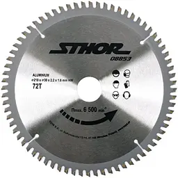 Диск пильний для алюмінію STHOR Ø=210/30 мм (8853)