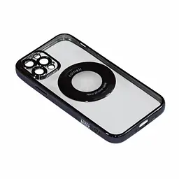 Магнітний чохол XON PhoneCase Magnetic для iPhone 12 Pro (PCMC1112300B 7973) Чорний/Прозорий