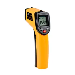 Безконтактний інфрачервоний термометр VKTECH GM320, до 380 градусів (100099)