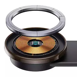 Автотримач Baseus C02 Magnetic Phone Holder Cluster (SUCC000201) Black - мініатюра 4