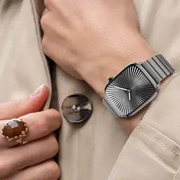 Ремінець Benks AeroTitan для Apple Watch 44/45/46/49mm Titanium [161131] - мініатюра 12