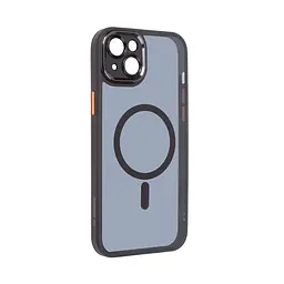 Чехол для Apple iPhone 15 Plus, Unit MagSafe SE, черный, с защитой камеры, магсейф, противоударный, магнитный, панель-накладка с MagSafe, с поддержкой беспроводной зарядки, TPU+PC, защита всего корпуса, ударопрочный, ArmorStandart (ARM75364) - мініатюра 2