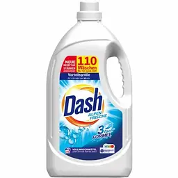 Dash Гель для прання кольорових речей універсальний, 110 прань - 4,95л (4012400504671)