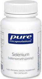 Селен (селенометіонін) Pure Encapsulations Selenium (selenomethionine) 200 мкг 180 капсул