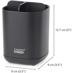 Органайзер для зубних щіток Joseph Joseph EasyStore Matt black (70598) - мініатюра 7