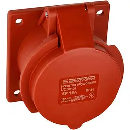 Розетка вбудована АСКО серії UCombi 5P 16A IP 44