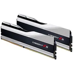 Модуль пам`ятi DDR5 2x16GB/5600 G.Skill Trident Z5 Silver (F5-5600J4040C16GX2-TZ5S)