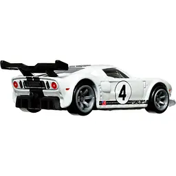 Автомодель Hot Wheels Car Culture Ford GT білий з чорним (FPY86/HKC46) - мініатюра 5