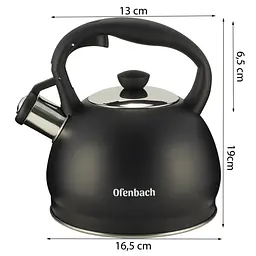 Чайник із свистком Ofenbach NB-100300 2.0 л - мініатюра 3