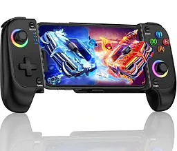 Геймпад HASACOOL для телефону Bluetooth з RGB та Hall-стіками, iPhone/Android