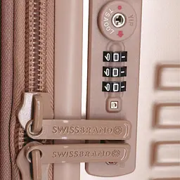 Валіза Swissbrand Rome L Rose Gold (SWB_LHROM003L) - мініатюра 2