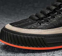 Кеди Grogu Розмір 41 (довжина устілки 260 мм) Black-Orange - мініатюра 3