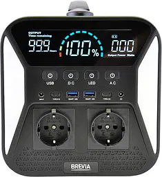 Зарядна станція Brevia 31000PS — 1000W LifePo4 - мініатюра 3