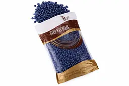 Гарячий плівковий віск у гранулах Hard Wax Beans Blue 500 г — професійний віск для депіляції без смужок - мініатюра 2