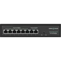 Комутатор мережевий Greenvision GV-015-D-06+2P - мініатюра 2