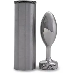Металева анальна пробка Doxy Butt Plug Smooth гладкий діаметр 3.3 см - мініатюра 3